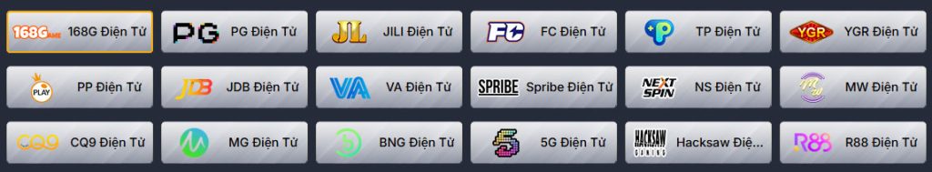 Các nhà cung cấp game nổi bật trên DT68